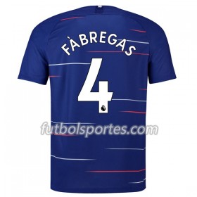 Camisetas Chelsea Fabregas 4 Primera Equipacion 2018/2019